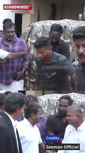 Bussy Anand கைய புடிச்சுகிட்ட Seeman ❤️