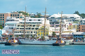 Photos/Video: US Coast Guard ‘Eagle’ Arrives - Bernews