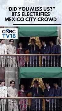 VIRAL MOMENT: BTS Meets Mexico President Claudia Sheinbaum, Greets 50,000 Fans | N18G
