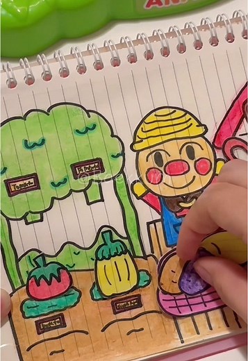 호빵맨 장난감 종이 DIY 따라잡기