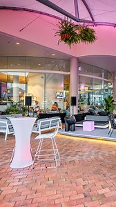 Overlooking the waters of Trinity Inlet, our Edge Terrace is the perfect chilled-out undercover lounge that promises an unforgettable setting for your event 🤩🍹 Enquire today! | Hilton Cairns