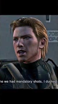 MGS 4 - Everytime we had mandatory shots, I ducked out #mgs