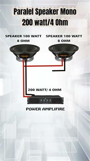 DIY Parallel Speaker Connection | Beginner Friendly