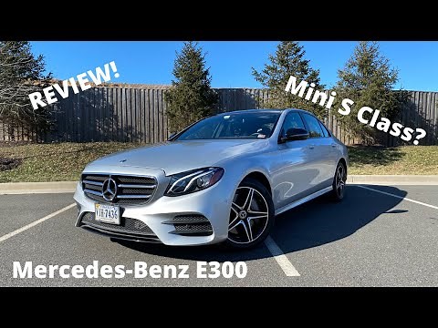 2019 Mercedes E300 REVIEW - A SMALLER S-CLASS??