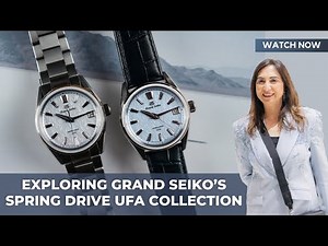 Discovering Spring Drive U.F.A. SLGB001 And SLGB003 at Watches and Wonders 2025
