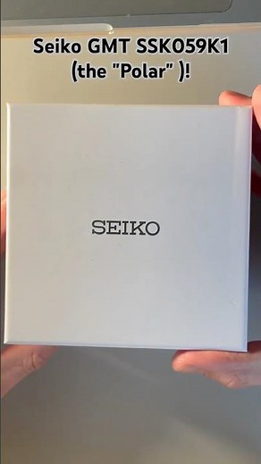 Unboxing Seiko’s answer to the Rolex Explorer 2 polar dial, the Seiko 5 Sports Field GMT SSK059K1