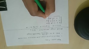 b. Solve the system of equation by using Gauss-Jordan method. x... | Filo