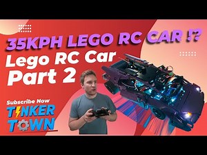 35 KPH FAST Lego RC CAR!! - Lego RC Car Part 2