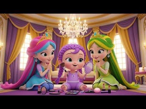 Baby Rumi Princess Makeup Story 💄✨ | Cute Kids Fun Adven
