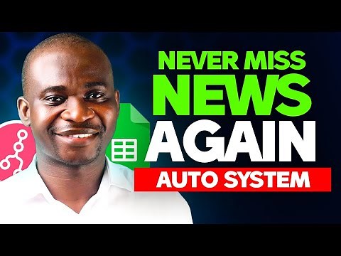 Automate News Tracking with N8N, Google Sheets, and App Script #n8n #automation #api