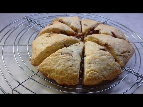 Homemade Bisquick Chocolate Chunk Scones # recipe #baking