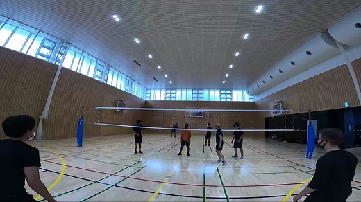 5v5 🏐🔥 #Volleyball #GoPro #POV
