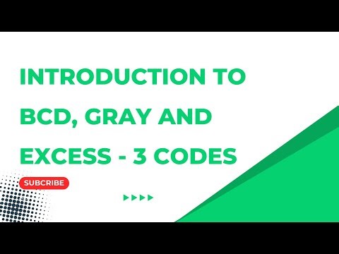Understanding BCD, Gray and Excess -3 codes || Digital full course || All about vlsi ||