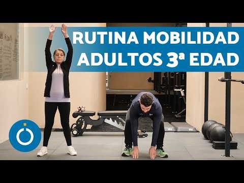 CALENTAMIENTO Antes de Hacer EJERCICIO Adultos MAYORES 🔝 Ejercicio de Calentamiento Adulto Mayor
