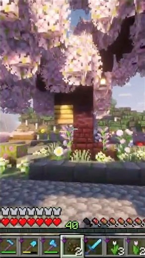 New custom cherry tree in my village garden