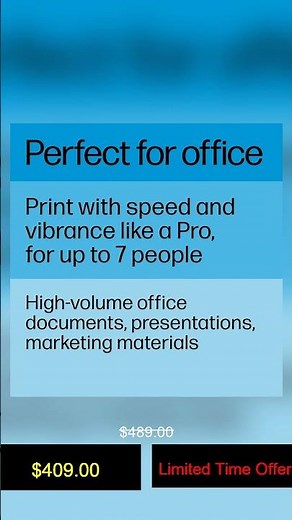 HP Color Laserjet Pro MFP 3301sdw Wireless All-in-One Color Laser Printer, Scanner, Copier, Bes