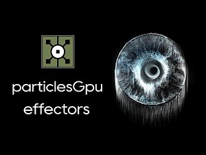 particlesGpu effectors for advanced particle control in #touchdesigner