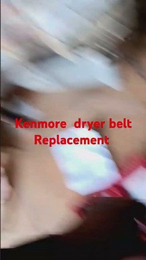 Kenmore dryer belt Replacement #appliancerepairservice #homeappliance # #washingmachineparts