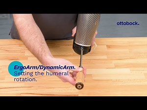 ErgoArm/DynamicArm - Setting the humeral rotation | Ottobock Professionals