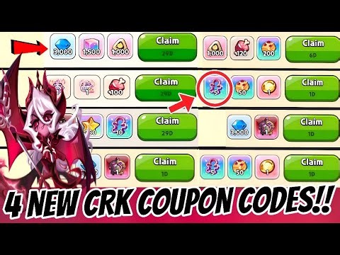 4 New CRK Coupon Codes 😱 April 2026 - Free RAINBOW CUBES & GEMS ✅