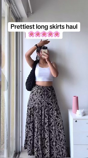 Prettiest Long Skirts Haul for Outfit Inspiration