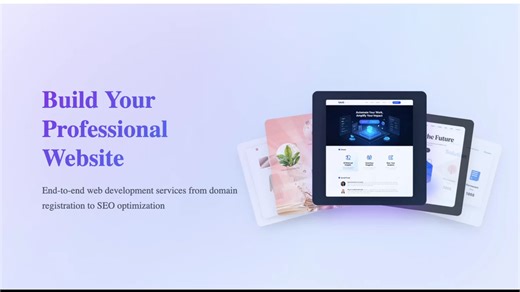 GLM4.7 网页设计实战 精美的 SAAS 官网