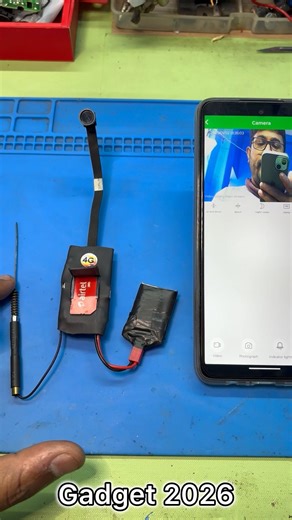 Spy Camera Live 🔥🔥 #simcamera #howto #technology #tech #minicamera #gadgets #buttoncamera