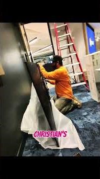 Installation of conference room equipment #logitech #audiovisual #lowvoltage #conferenceroom