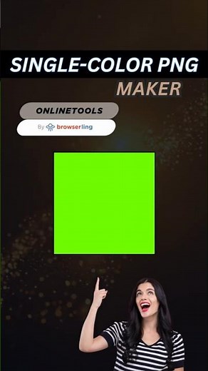 How to Generate a Single-Color PNG Image In Just One Click.