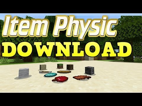 Minecraft Bedrock Edition ItemPhysic Mod/Addon Download