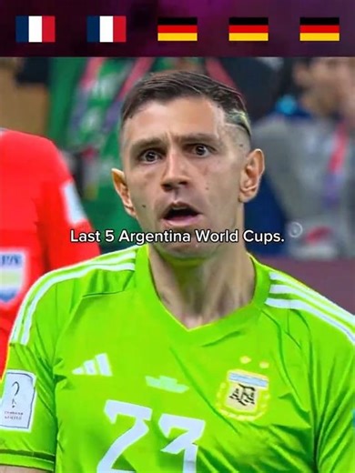 Last 5 Argentina World Cups 💀