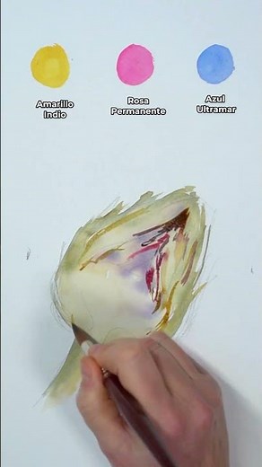 From color to practice: painting an artichoke with only 3 primary colors