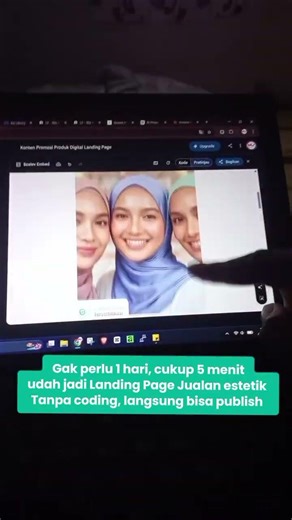 bikin website landing page Scalev untuk jualan produk digital tanpa coding