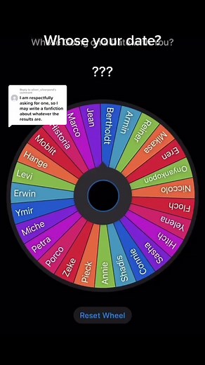 Reply to @oliver_silverpond okay but you seriously have to share that ff with me if you actually write one😭#aot #attackontitan #aotwheel #aotscenerios #aotfunny #snk #tinydecisions #aotcharacters #aotcharacter #aotcute #aotmeme #reiner #reinerbraun #erenyeager #jaeger