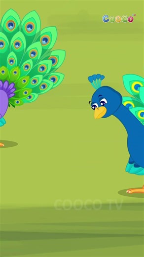 Nani teri morni ko mor le gaye | नानी तेरी मोरनी को मोर ले गए | Hindi Balgeet | Kids Poem | Cooco TV