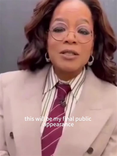 Oprah Winfrey for the first time explained the reason for her unusual walking posture and admitted that this would be her last public appearance.#fyp #usa🇺🇸 #foryou #viral #oprahwinfrey