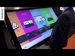 Touchway Kiosk - interactive touch table - software demo