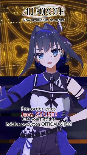 Relive ‪@OuroKronii‬ ’s live performance✨ All for One Blu-ray Out Now! #holoEN