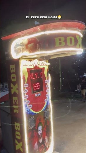 One Punch = High Score? 😱 Punch Machine Test #viralshortvideo #punching