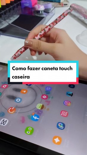 Como Fazer Caneta Touch Caseira: Tutorial DIY