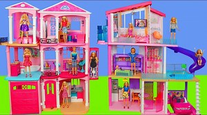 378K views · 9.9K reactions | Barbie Dolls- All Dreamhouse Dollhouses w- Kitchen & Bedroom Toys Doll Play for Kids  | Pet's Studio TV | Facebook