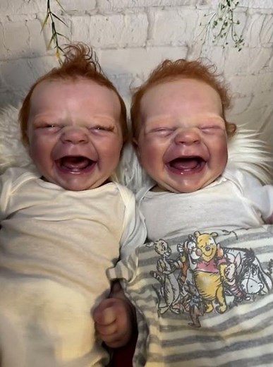 AI Brings Reborn Twins to Life - Realborn Charles