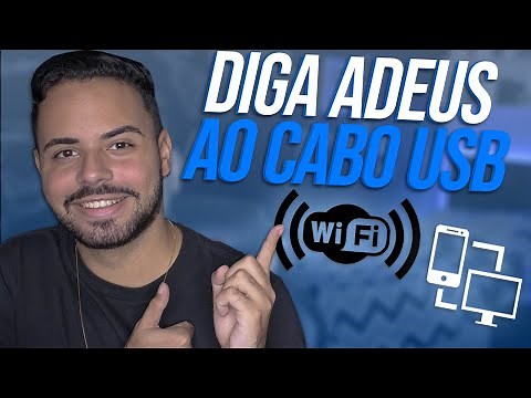 Como TRANSFERIR ARQUIVOS do Celular para o PC VIA WIFI - iPhone e Android sem cabo
