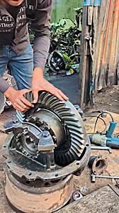 Ashok Leyland crown pinion setting | Nasir Khan