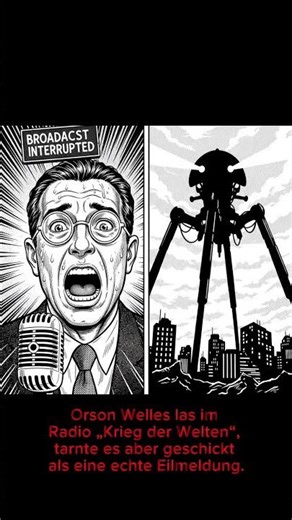 Aliens landen in den USA? 👽 Die größte Radio-Fake-News! #geschichte #history