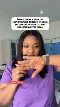 A simple test you must do if you are a female, 21 years and above #cervical #womenclinic #cervix