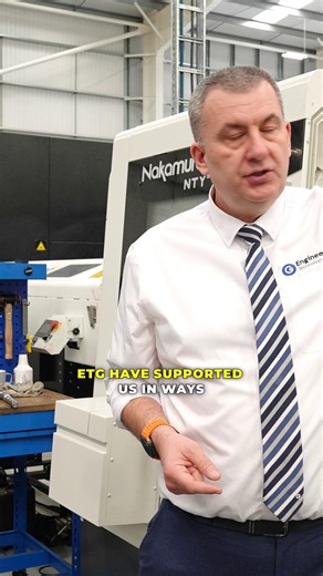 How did their supplier help them win more work? Prove capability early, cut cycle times hard, and be ready to deliver from day one! Winning defence work isn’t just about buying the right machine. It’s about who’s backing you. NTG’s Nick Betts and ETG’s Wayne Beadle break down how early technical support and real partnership helped NTG Precision Engineers secure a five-year defence contract. Full video here - https://youtu.be/bhzAyWzJVbA