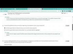 Work Smarter with Microsoft Power Point Quiz Answers