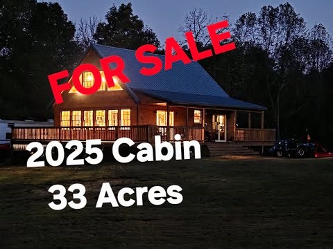KENTUCKY CABIN & 33.5 Acres For Sale