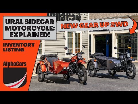 New Sidecar Motorcycles? Learn About The Latest 2WD Ural Gear Ups!